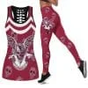 Arizona Cardinals Women's Hollow Out Tank Top + Legging RJ67