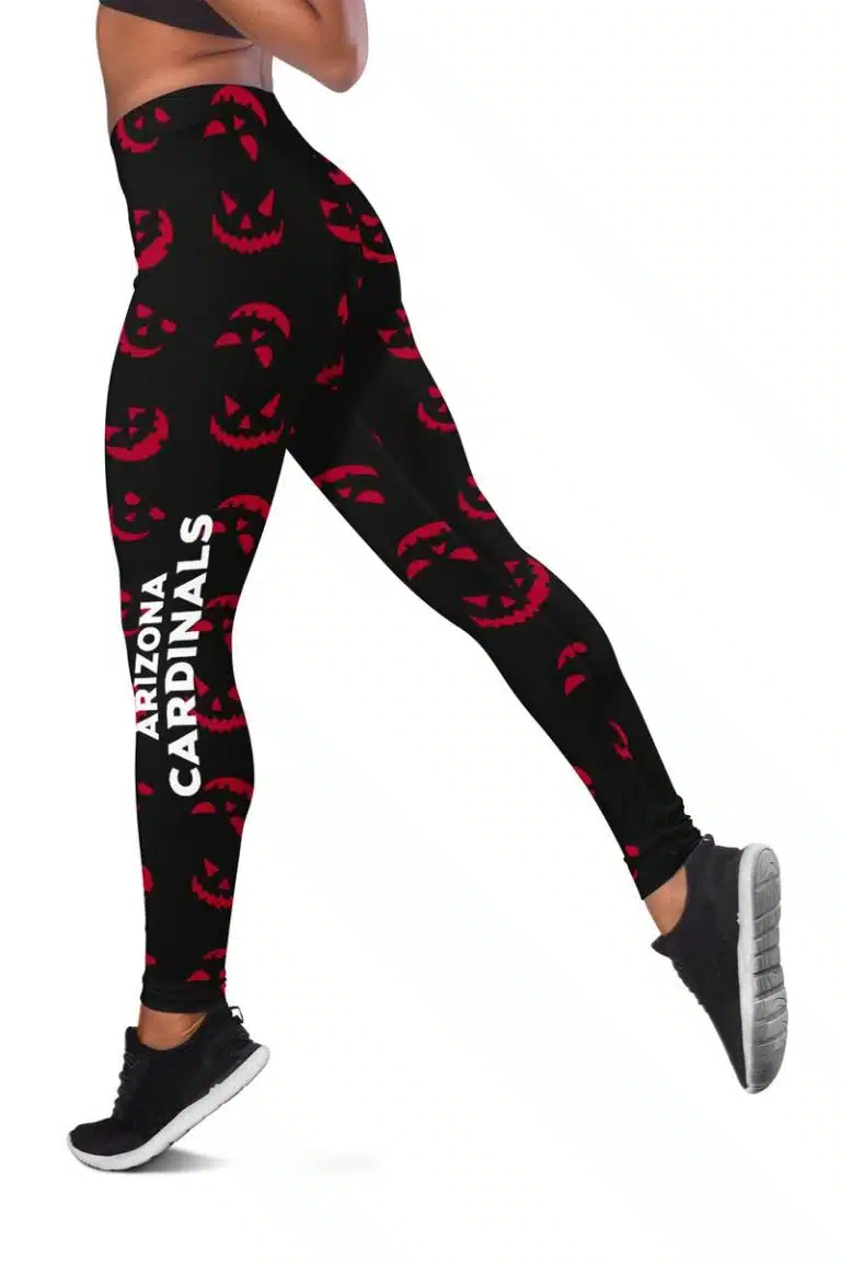 Arizona Cardinals Women's Hollow Out Tank Top + Legging IE68 - Image 3