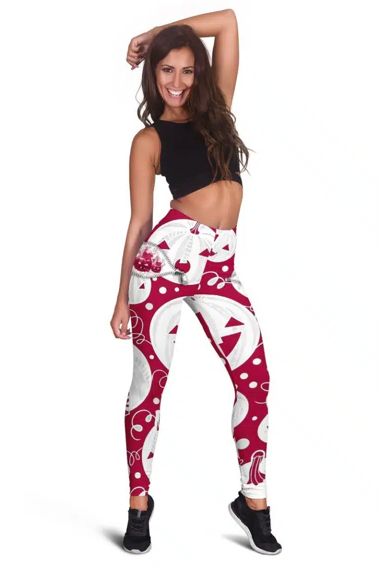 Arizona Cardinals Women's Hollow Out Tank Top + Legging UF44 - Image 3