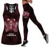 Arizona Cardinals Women's Hollow Out Tank Top + Legging WJ64