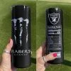 Νfl23-Limited Raiders Skinny Tumbler Cup 20OZ & 30OZ
