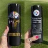 ΝFL25-Limited Pittsburgh Steelers Skinny Tumbler Cup 20oz & 30oz