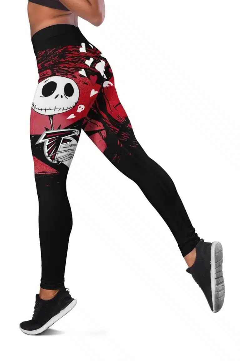 Atlanta Falcons Women's Hollow Out Tank Top + Legging UD76 - Image 3