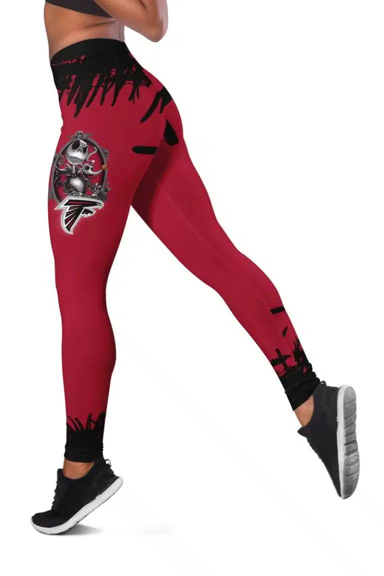 Atlanta Falcons Women's Hollow Out Tank Top + Legging LT11 - Image 3