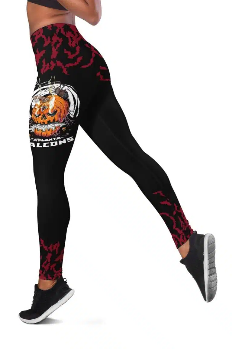 Atlanta Falcons Women's Hollow Out Tank Top + Legging IR22 - Image 3