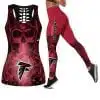 Atlanta Falcons Women's Hollow Out Tank Top + Legging LR23