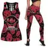 Atlanta Falcons Women's Hollow Out Tank Top + Legging KF71