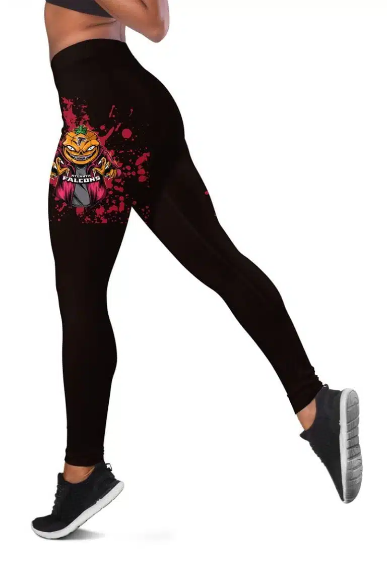 Atlanta Falcons Women's Hollow Out Tank Top + Legging KE22 - Image 3