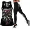 Atlanta Falcons Women's Hollow Out Tank Top + Legging UW27