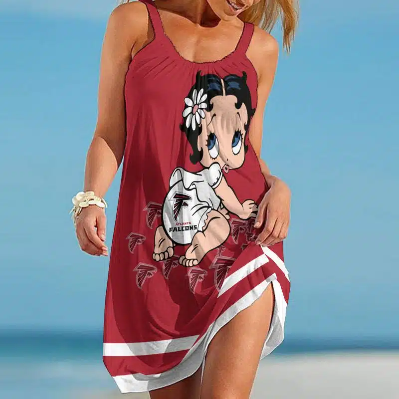 Atlanta Falcons Beach Dress Summer DK36