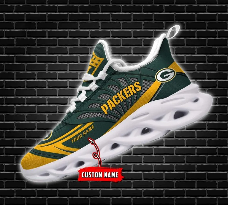 Green Bay Packers Max Soul Shoes YH28 - Image 5
