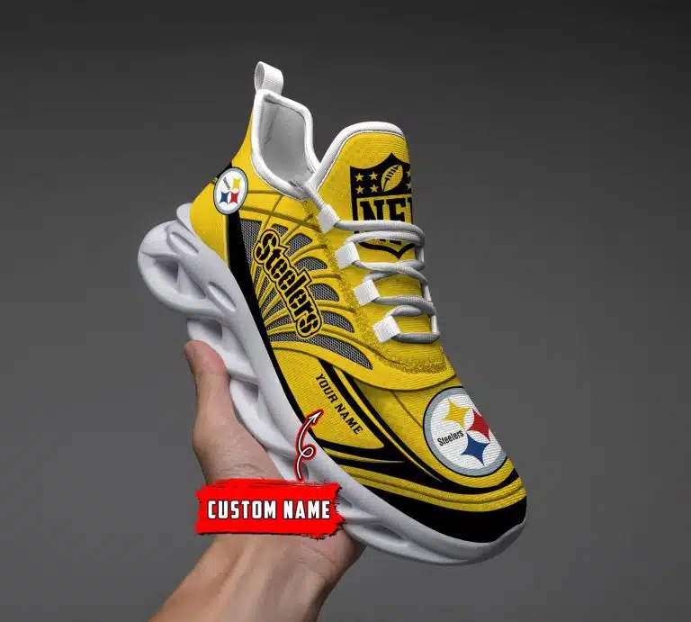 Pittsburgh Steelers Max Soul Shoes SO29 - Image 4