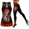 Chicago Bears Women's Hollow Out Tank Top + Legging WT71