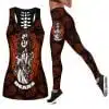 Chicago Bears Women's Hollow Out Tank Top + Legging LY94