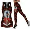 Chicago Bears Women's Hollow Out Tank Top + Legging IT64