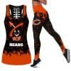 Chicago Bears Women's Hollow Out Tank Top + Legging PR67