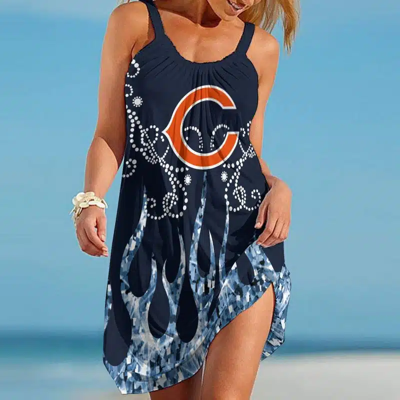 Chicago Bears Beach Dress Summer ZK14
