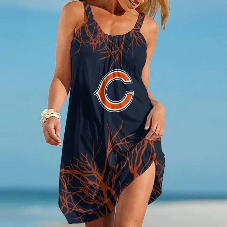Chicago Bears Beach Dress Summer XJ13