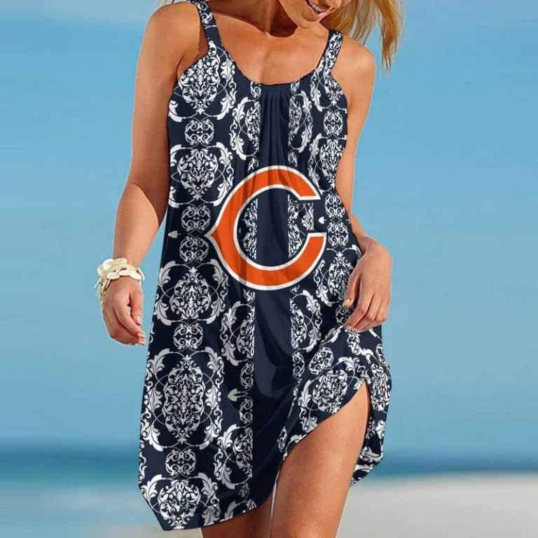 Chicago Bears Beach Dress Summer KD25