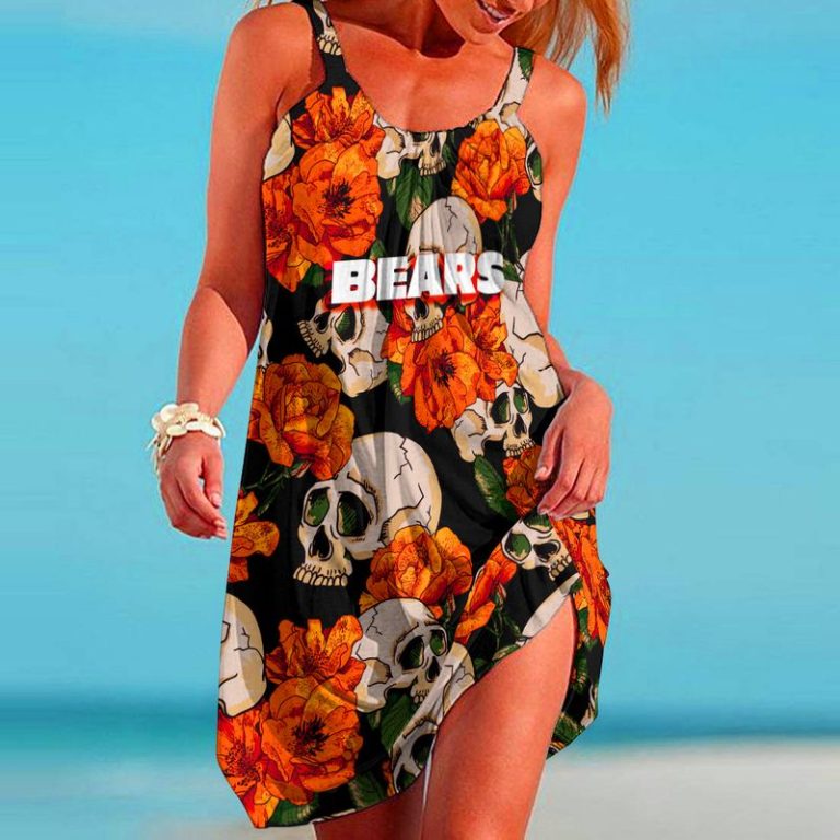 Chicago Bears Beach Dress Summer WY55