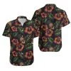 Combo Chicago Bears Button-Up Shirt & Men Shorts EH41
