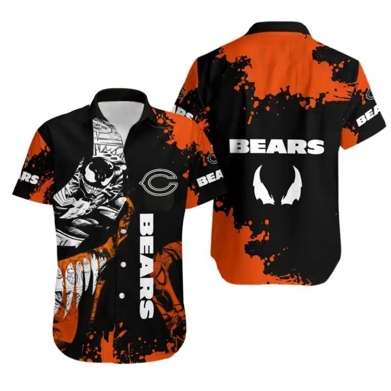 Chicago Bears Button-Up Shirt LH26