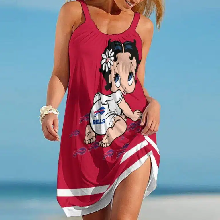 Buffalo Bills Beach Dress Summer FY22