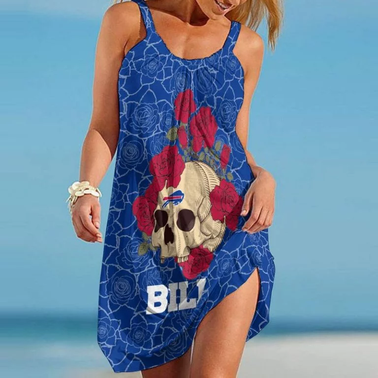 Buffalo Bills Beach Dress Summer EY87