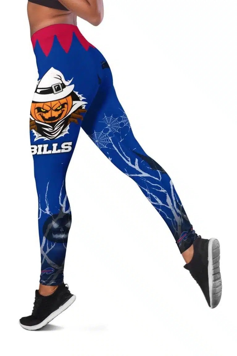 Buffalo Bills Women's Hollow Out Tank Top + Legging OH37 - Image 3