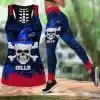 Buffalo Bills Women's Hollow Out Tank Top + Legging XC71