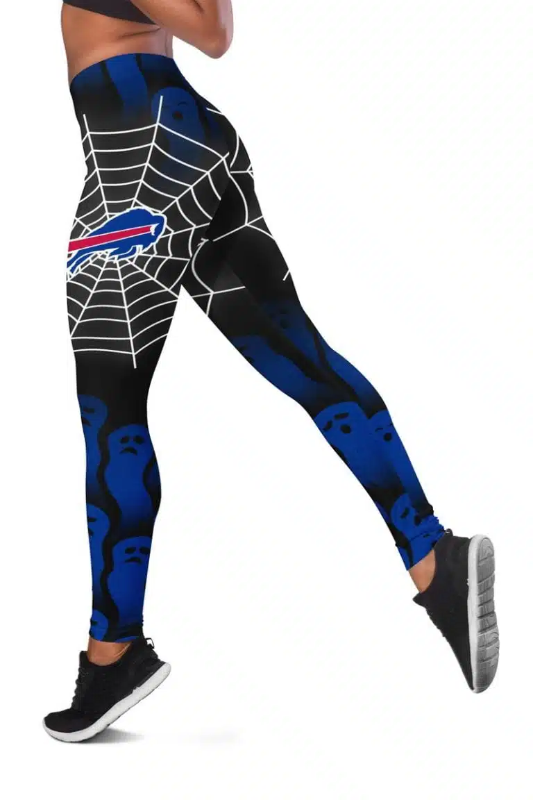 Buffalo Bills Women's Hollow Out Tank Top + Legging JY53 - Image 3