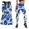 Buffalo Bills Women's Hollow Out Tank Top + Legging DH67