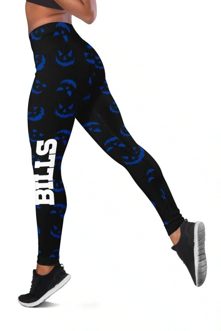 Buffalo Bills Women's Hollow Out Tank Top + Legging LV31 - Image 3