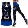 Buffalo Bills Women's Hollow Out Tank Top + Legging RK13