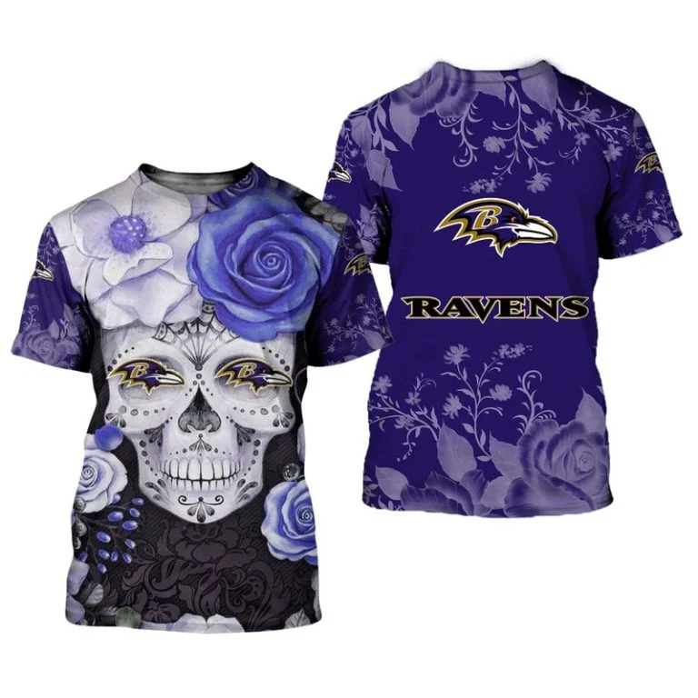Baltimore Ravens Fleece Hoodie ST41 - Image 3