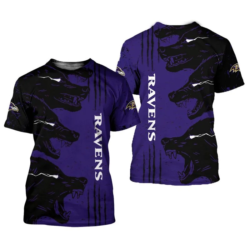 Clothes Baltimore Ravens XC71 - Image 4