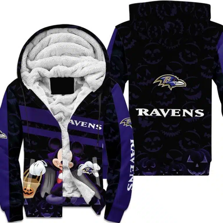 Baltimore Ravens Fleece Hoodie JT34