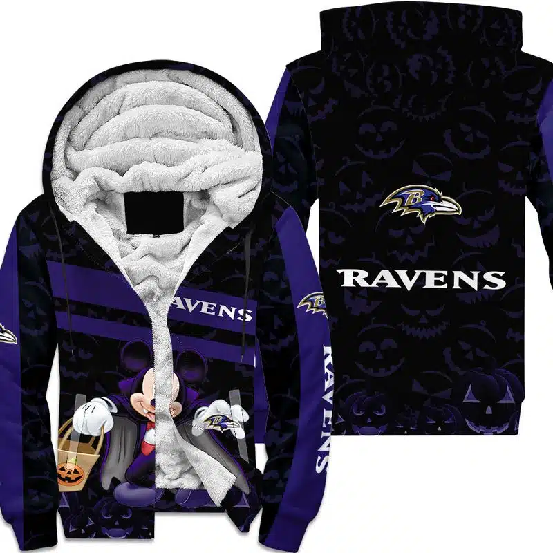 Baltimore Ravens Fleece Hoodie JT34