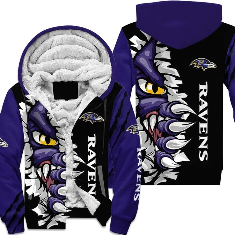 Baltimore Ravens Fleece Hoodie QK37