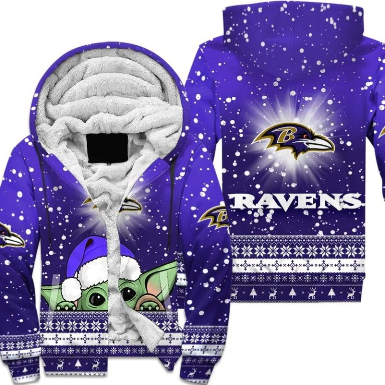Baltimore Ravens Fleece Hoodie QL97