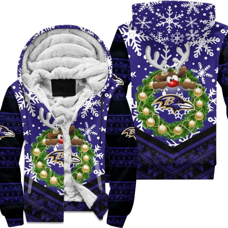 Baltimore Ravens Fleece Hoodie QG71