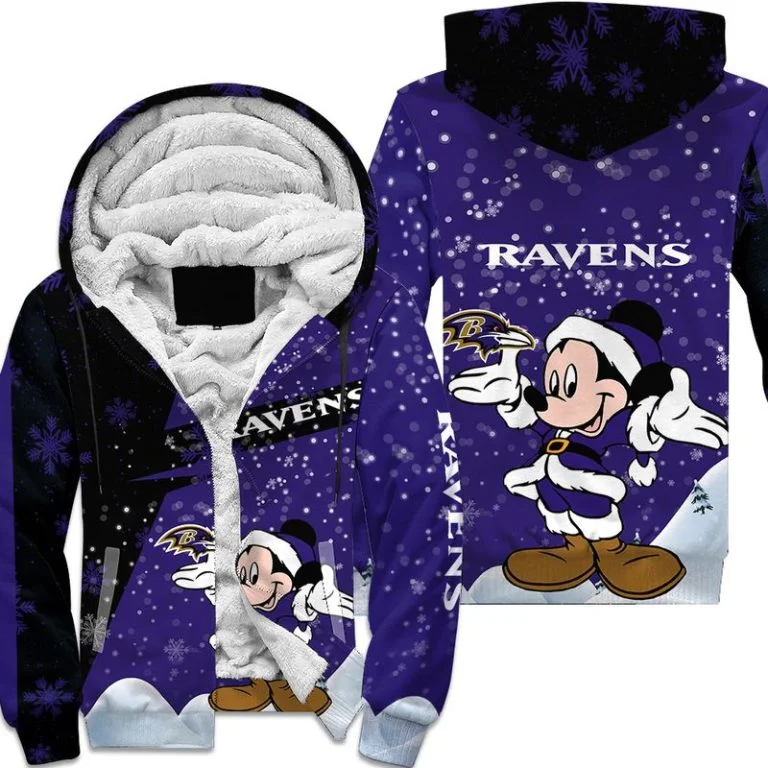 Baltimore Ravens Fleece Hoodie WU71