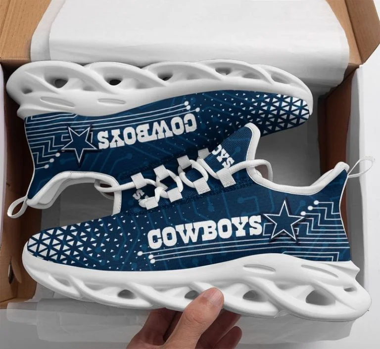 Dallas Cowboys Clunky Sneakers EP74 - Image 2