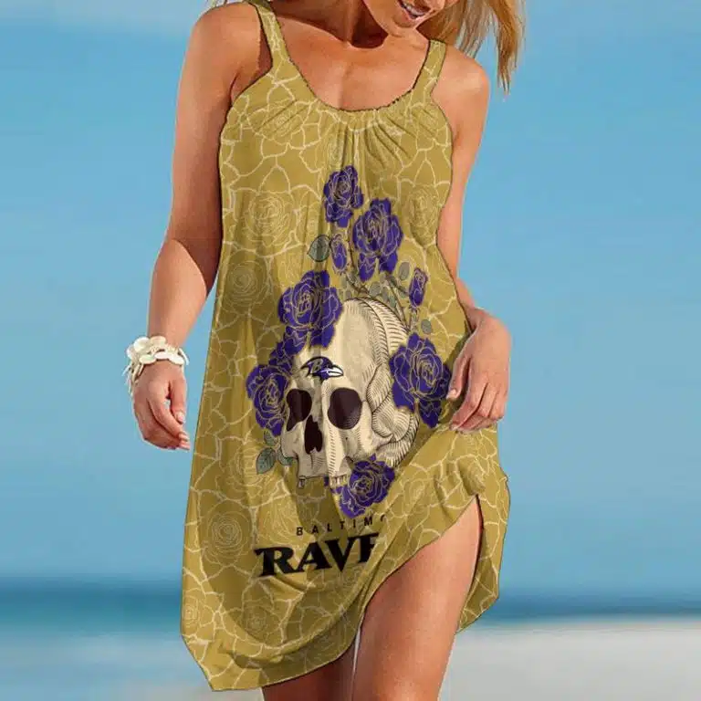 Baltimore Ravens Beach Dress Summer DL71