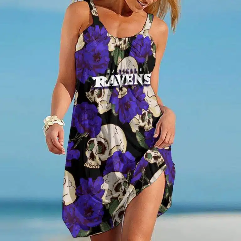 Baltimore Ravens Beach Dress Summer EY74