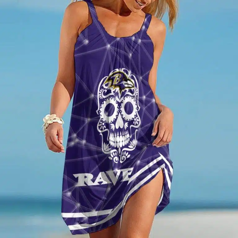 Baltimore Ravens Beach Dress Summer KR41