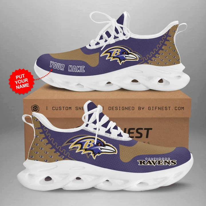 Baltimore Ravens Clunky Sneakers SH86