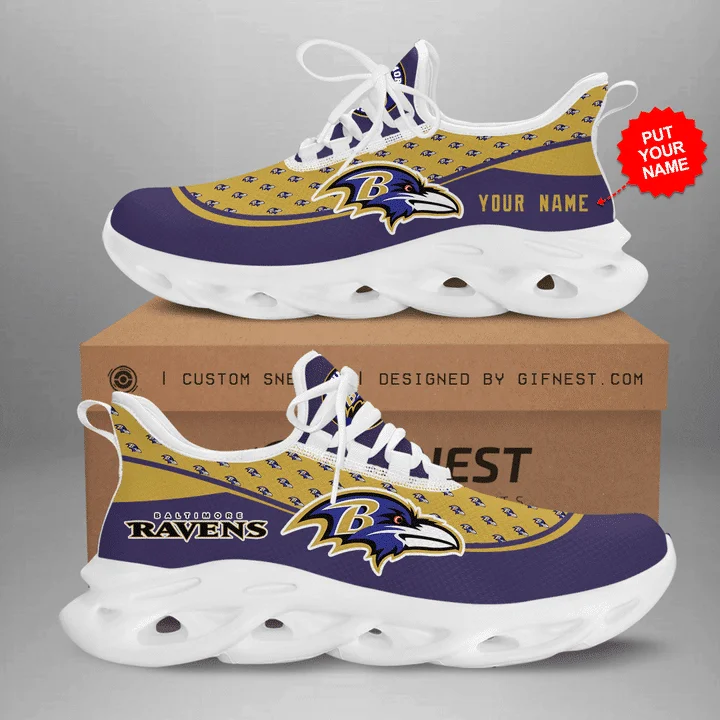 Baltimore Ravens Clunky Sneakers VH87