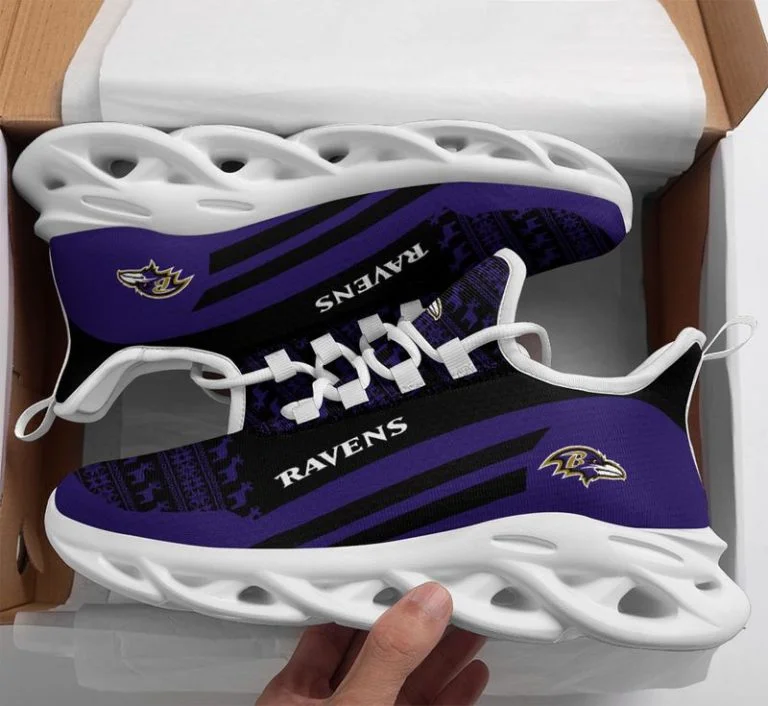 Baltimore Ravens Clunky Sneakers EH71 - Image 2
