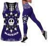 Baltimore Ravens Women’s Hollow Out Tank Top + Legging BS21